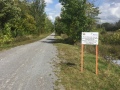 End of the trail in Carleton Place, looking east.
