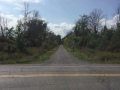 Cemetery Side Road looking west.